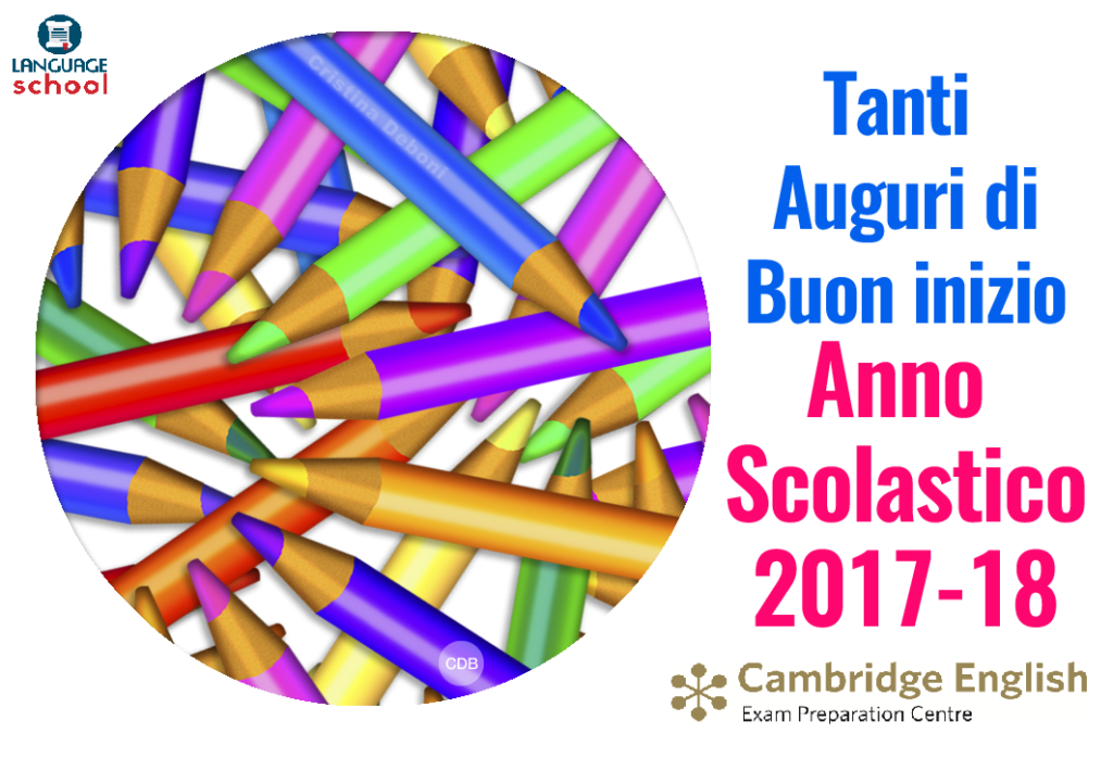 Buon anno scolastico 2017/2018! | Language School Matera · Corsi di